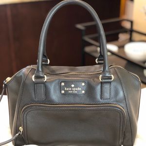Kate Spade Black Leather Handbag